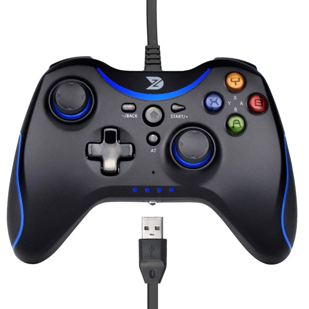 ZD T Gaming Wired Gamepad Controller Joystick for PC(Windows XP/7/8/8.1/10) / Playstation 3 / Android/Steam - Not Support The Xbox 360/One