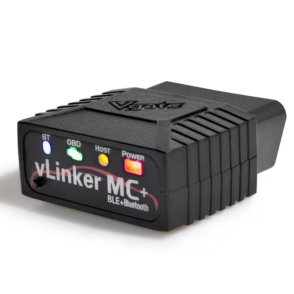 Vgate vLinker MC OBDII Bluetooth OBD2 Diagnostic Scanner for IOS, Android & Windows (Bluetooth 4.0)