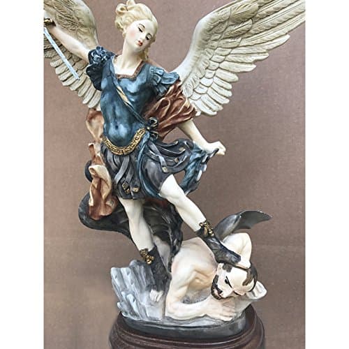 Leaflet Missal St. Michael Statue by Santini