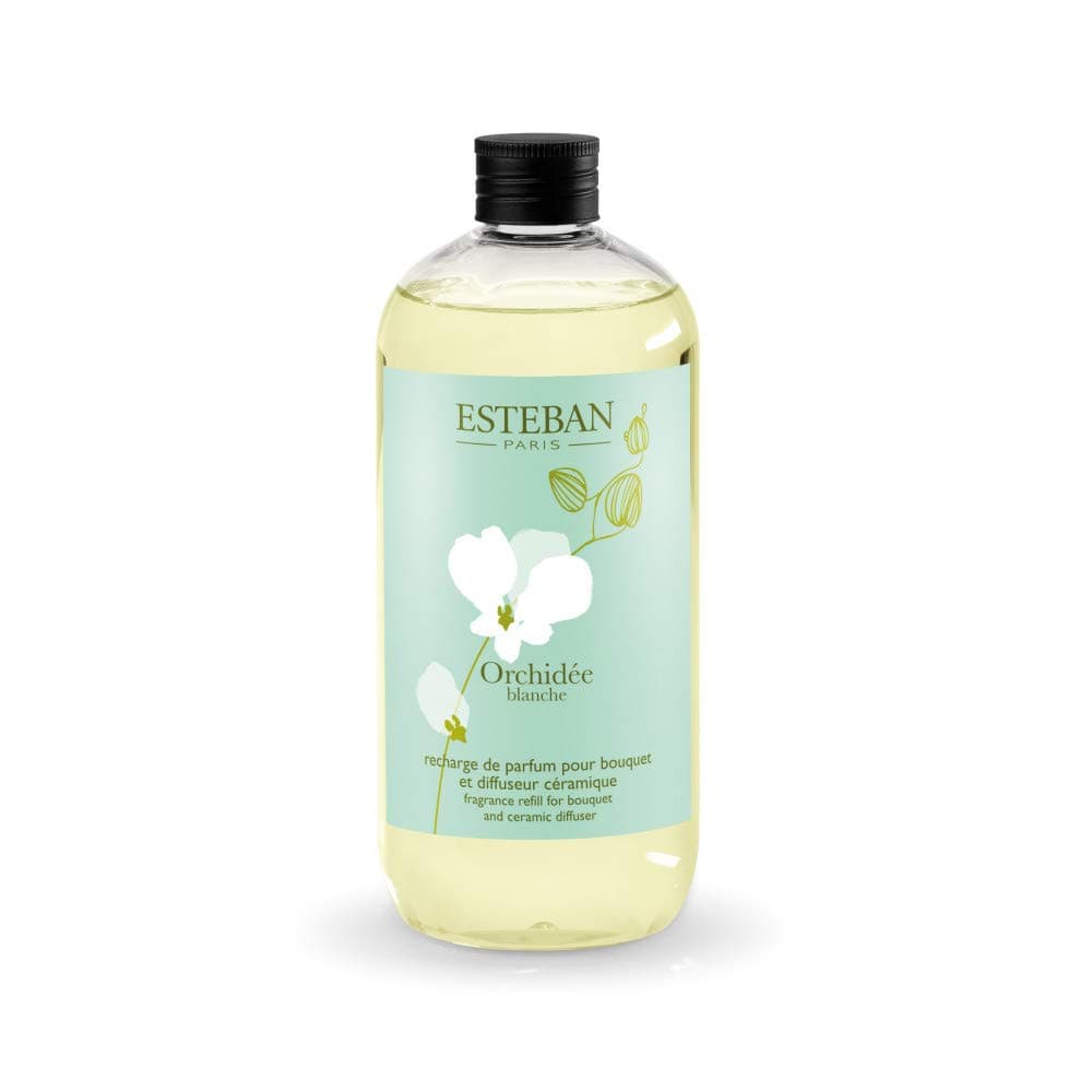 Esteban “Orchidee Blanche” refill for diffuser, 500 ml