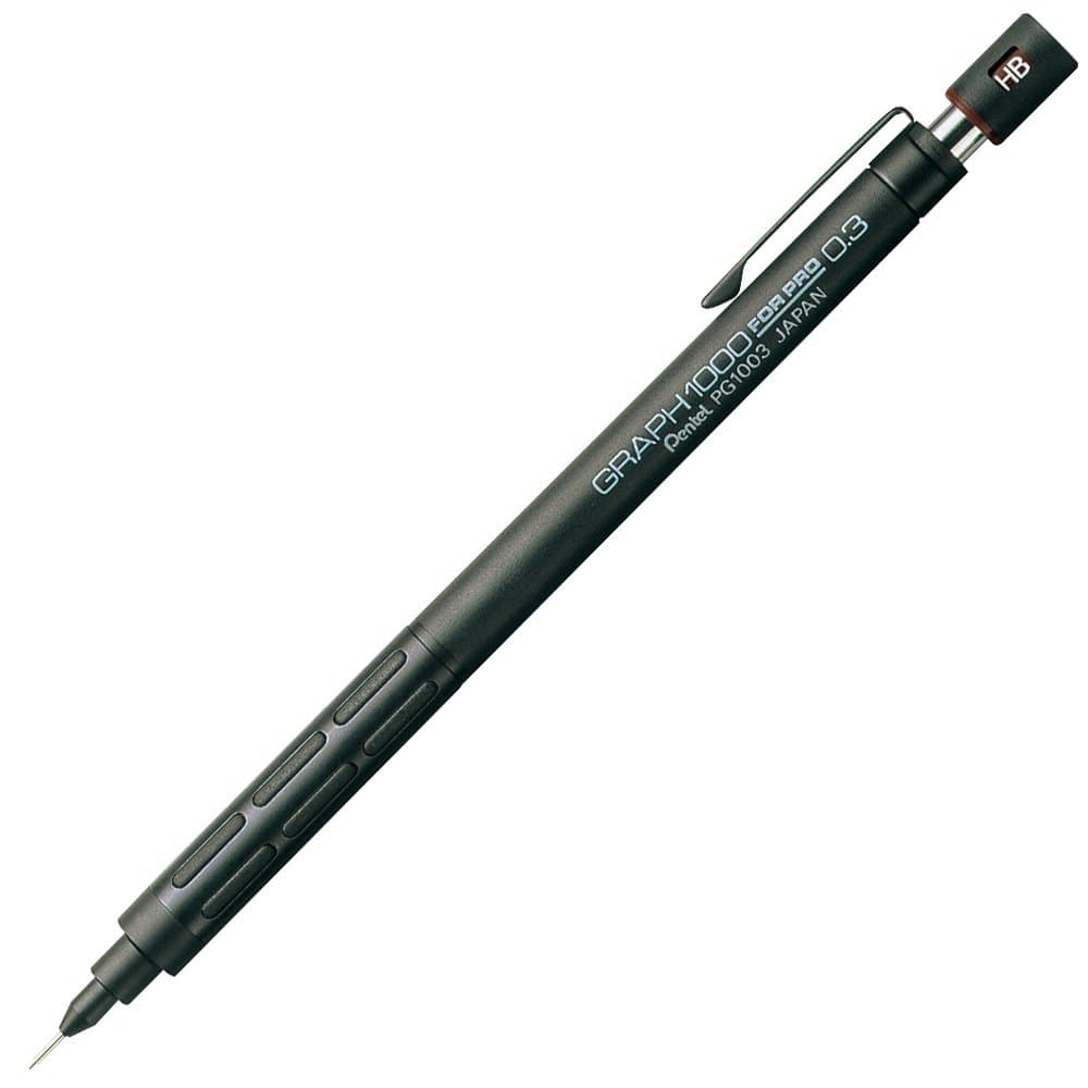 Mechanical Pencil, Graph 1000 for Pro, for Draft, 0.3mm (PG1003)