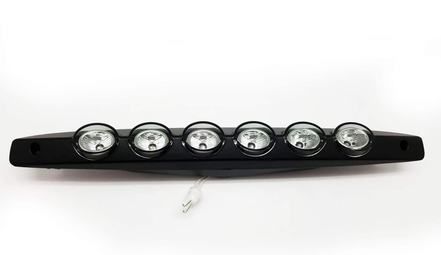 Rear Smoke LED 3rd Third Stop Brake Light Lamp Compatible With Smart 451 Fortwo Coupe Gen.2 2007-2014