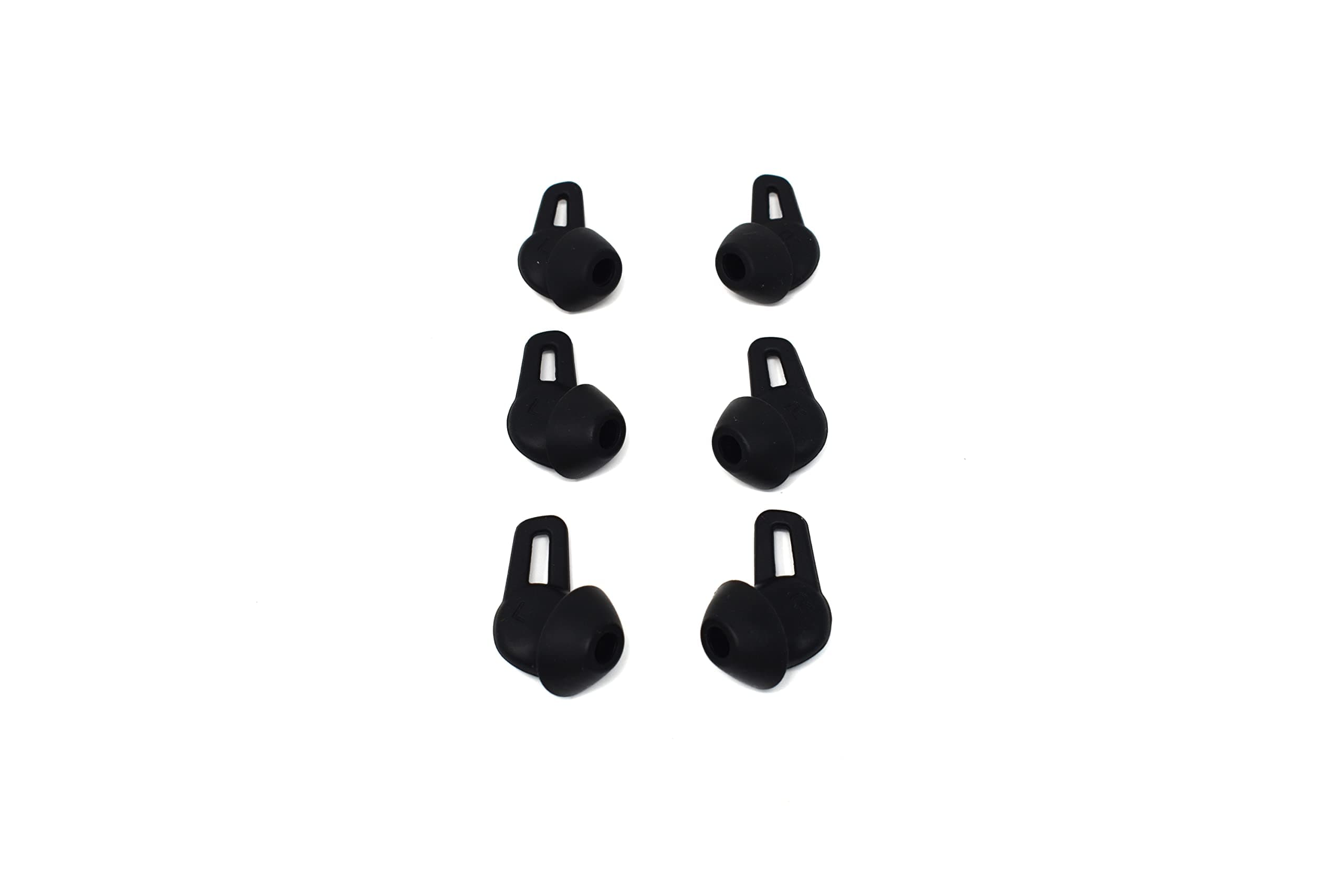 Zotech 3 Pair Replacement Eartips for Huawei FreeLace Pro Headphone S/M/L (Black)
