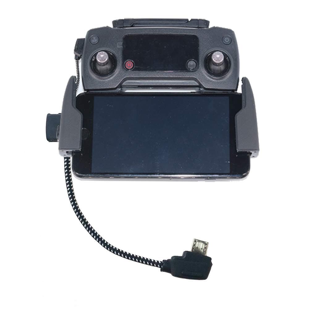 3.66 inch Data Cable for DJI Mavic Pro Air Remote Control Nylon Braided Cable Connector
