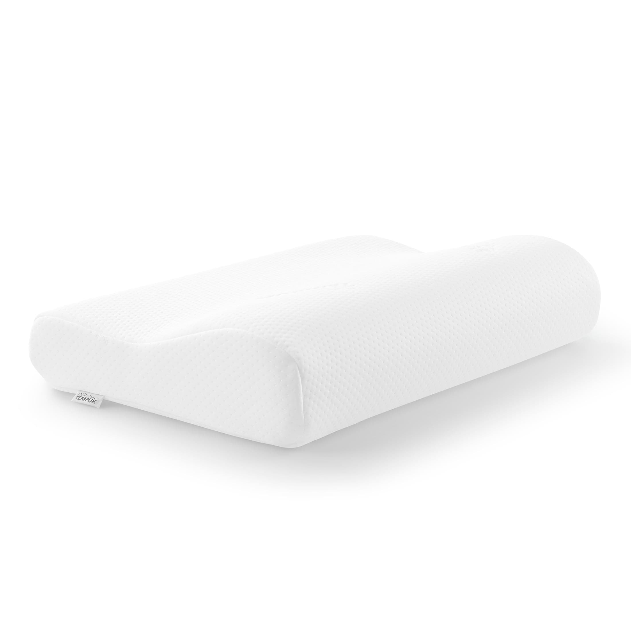 Original Memory Foam Sleeping Pillow, Ergonomic Neck Support Pillow for Side and Back Sleepers, Firm Feeling, M (50 x 31 x 10/7 cm), White
