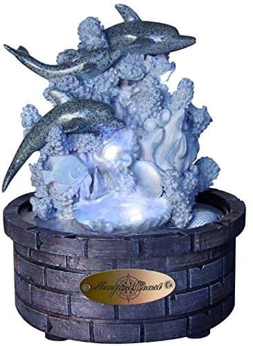 Playful Dolphins LED Fountain Adapter