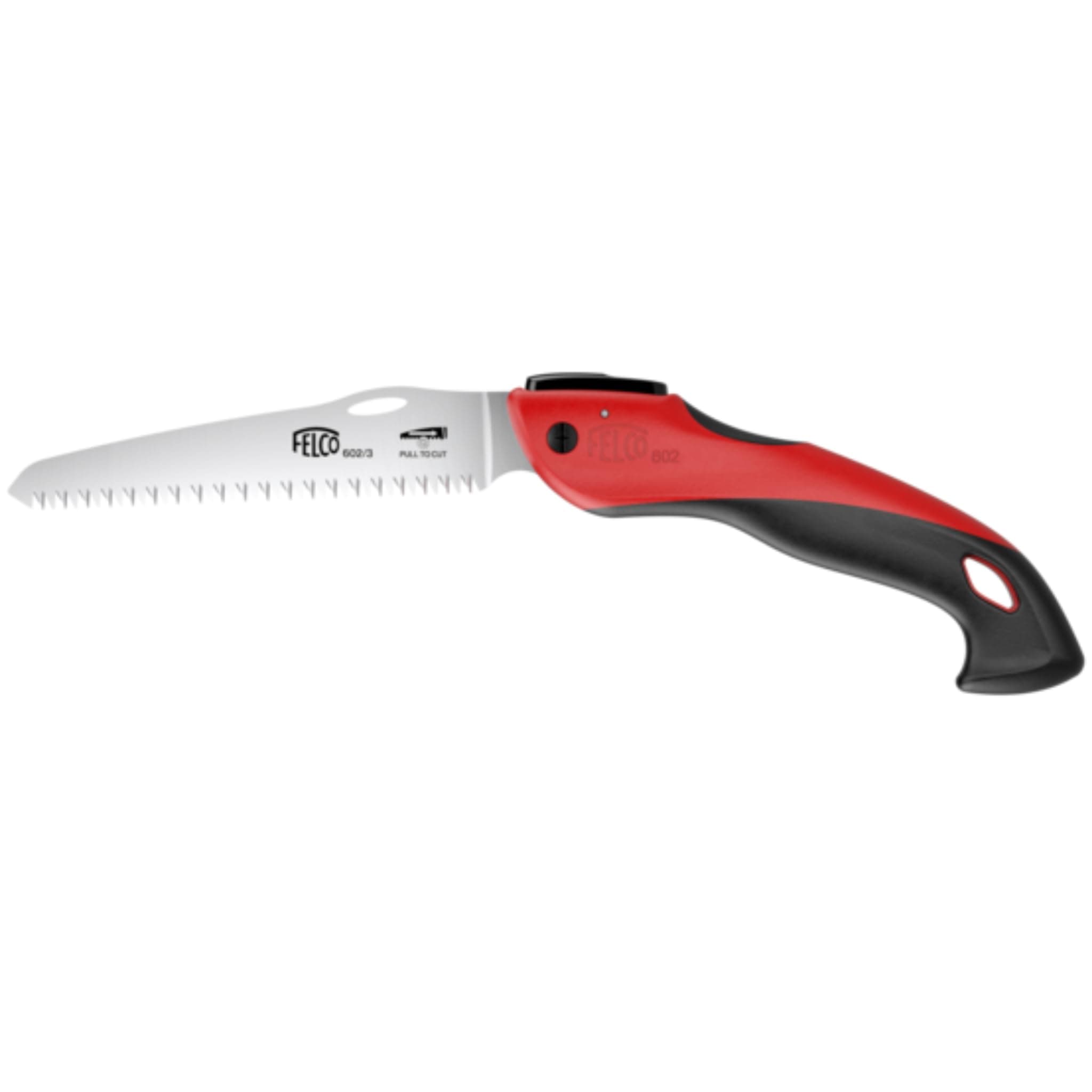 602 Folding Pruning Saw – Compact Pull-Stroke Saw for Gardening & Vineyard Use | Tree Branch Cutter | Folding Handsaw with Chrome-Plated 6.3" Blade, Non-Slip Handle, Blade Lock, Swiss Precision