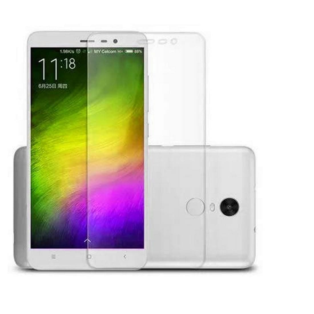 EmBed Matte Fiber Display Guard for Xiaomi Redmi Note 3 - Unbreakable, Ultra-Thin, Lightweight Matte Finish Screen Protector with Easy Installation Kit