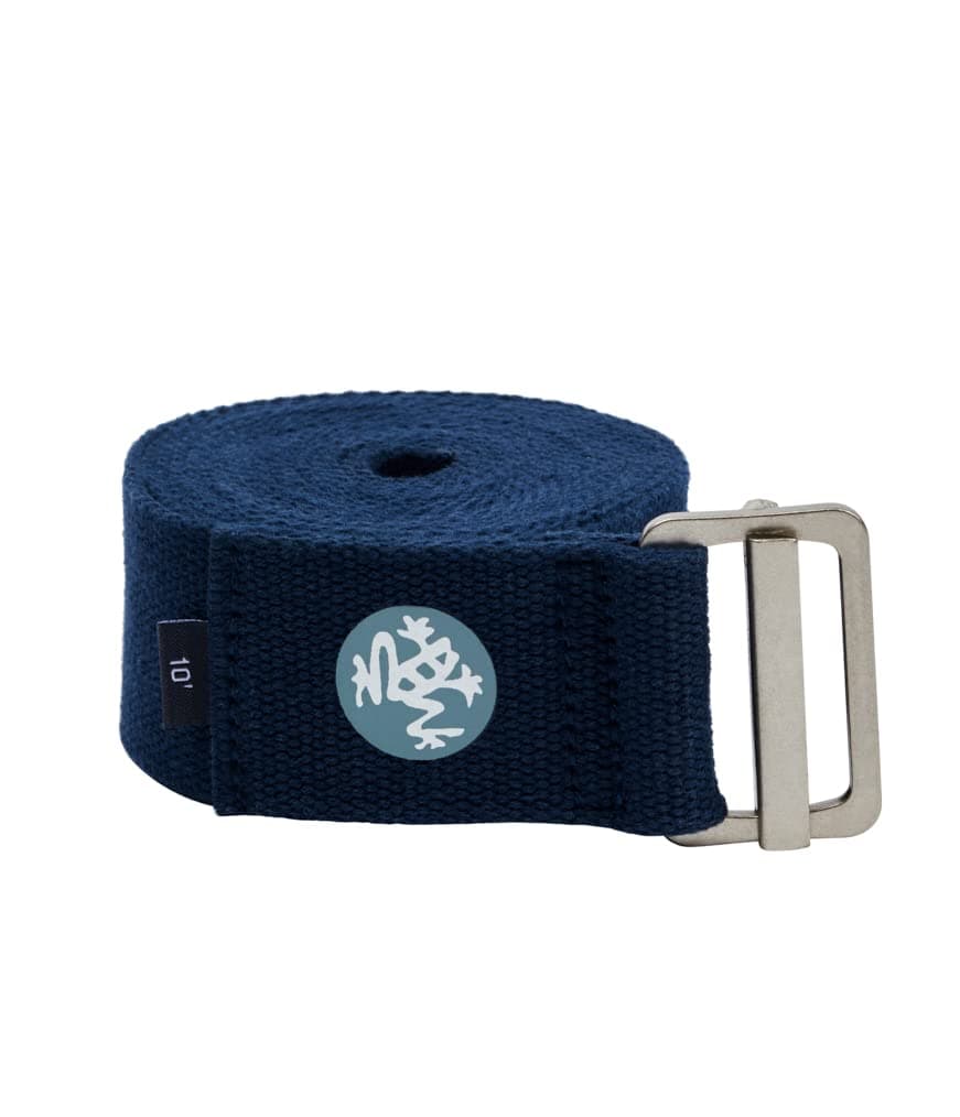 Align Yoga Strap – Strong, Durable Cotton Webbing with Adjustable Buckle for Secure, Slip-Free Support for Stretching, Yoga, Pilates and General Fitness.