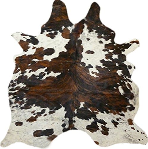 New Cowhide Rug Tricolor