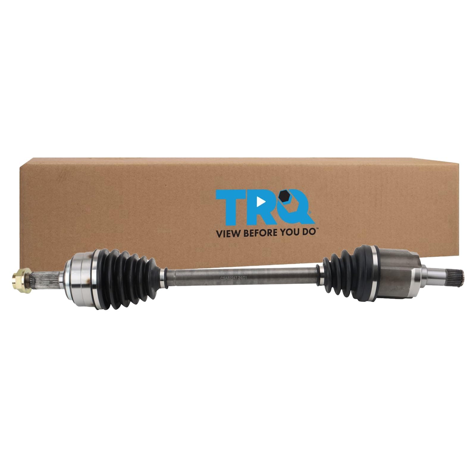 TRQ Constant Velocity CV Axle Shaft Outer Front Driver Side for 07-10 Honda Odyssey