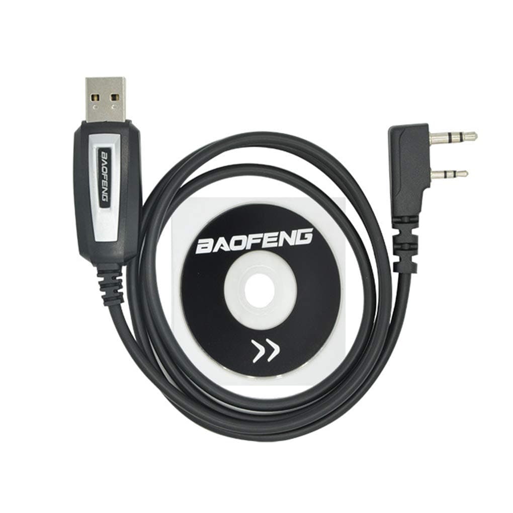 USB Programming Cable Replacement for Baofeng UV-5R Driver CD Software UV-82 BF-888S Accessories