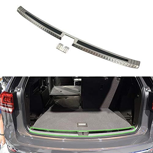 OBL Stainless Steel Inner Rear Trunk Boot Bumper Guard Protector for Volkswagen Atlas Teramont 2017-2019 Car Accessory