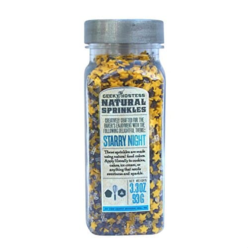Natural Colored Starry Night Sprinkles