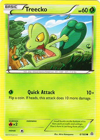 Pokemon - Treecko (6/106) - XY Primal Clash