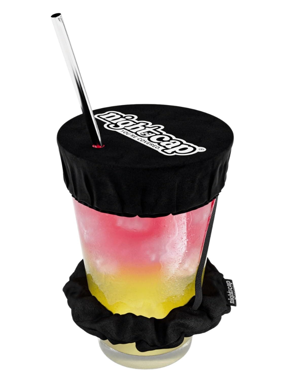 NightCap Drink Cover Scrunchie | Black