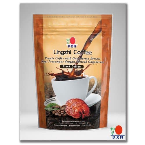 Linghzi Coffee 2 In 1 (Premix Coffee With Ganoderma Extract)(20Sachets=100G) - Powder, Sachet, 0.12 Kg