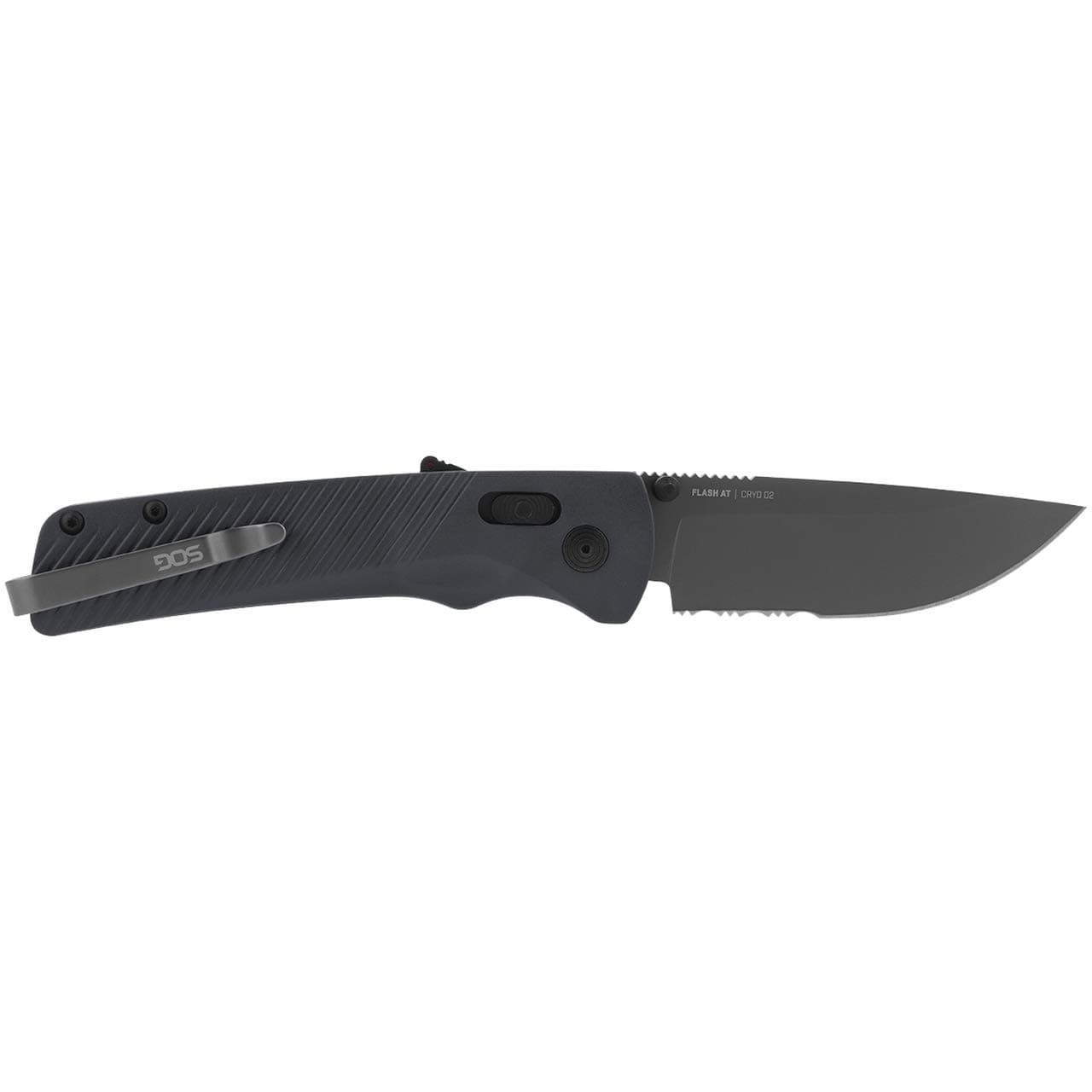 Flash at - Urban Grey - Partially Serrated