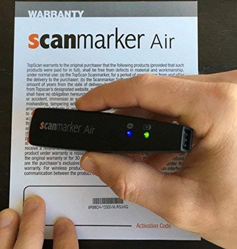 Pen Scannr Wireless by TopScan -, Text Scanner/Reader for Mobile and PC&Apple (, iOS, Android, Windows). Scan Text Directly into Your Device.