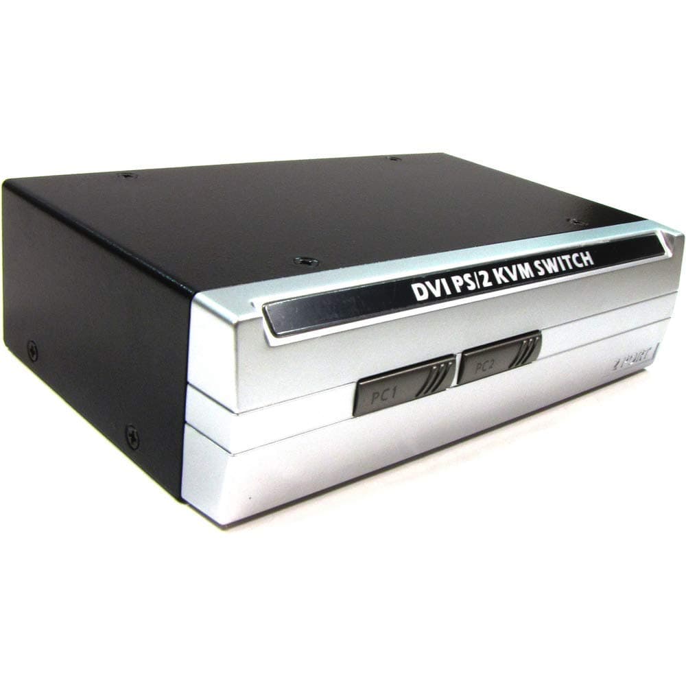 Cablematic - Uniclass KVM Switch PS2 DVI 1920x1200 1KVM to 2CPU