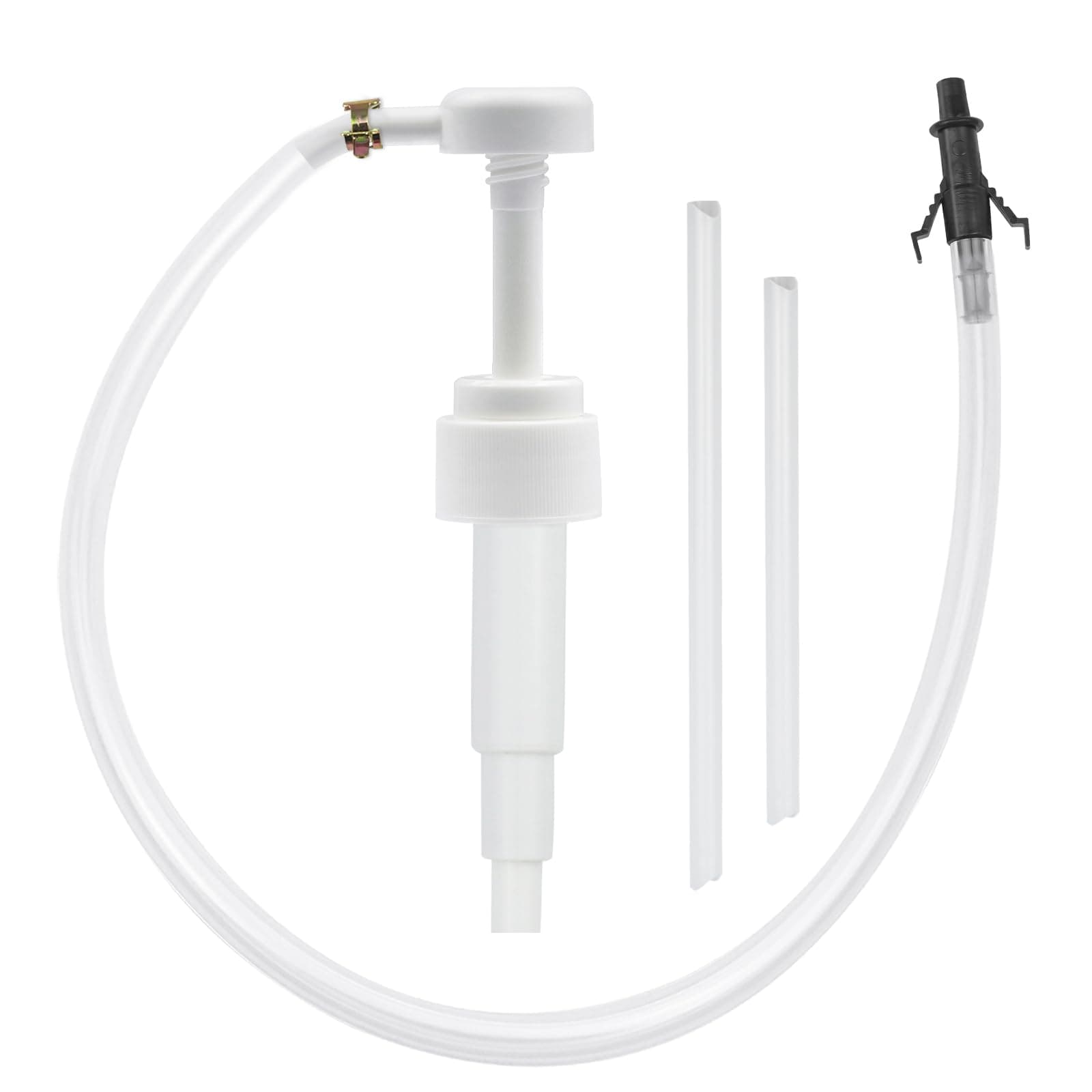 Bolaxin Fluid Pump for Standard Quart Bottles, 3rd Hand Adapter, Transfer Gear Oil Transmission and Differential Fluid