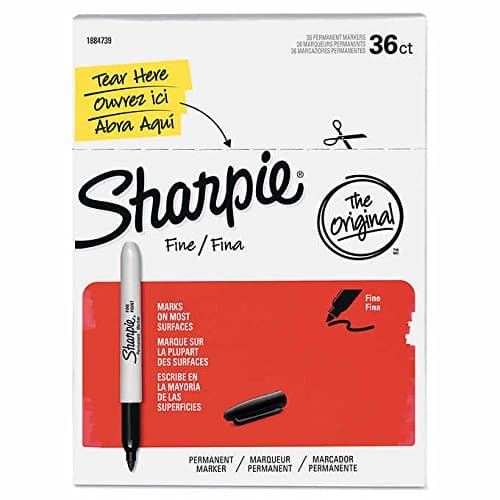 Sharpie Permanent Marker, Fine Point, 36-count - 2 Pack