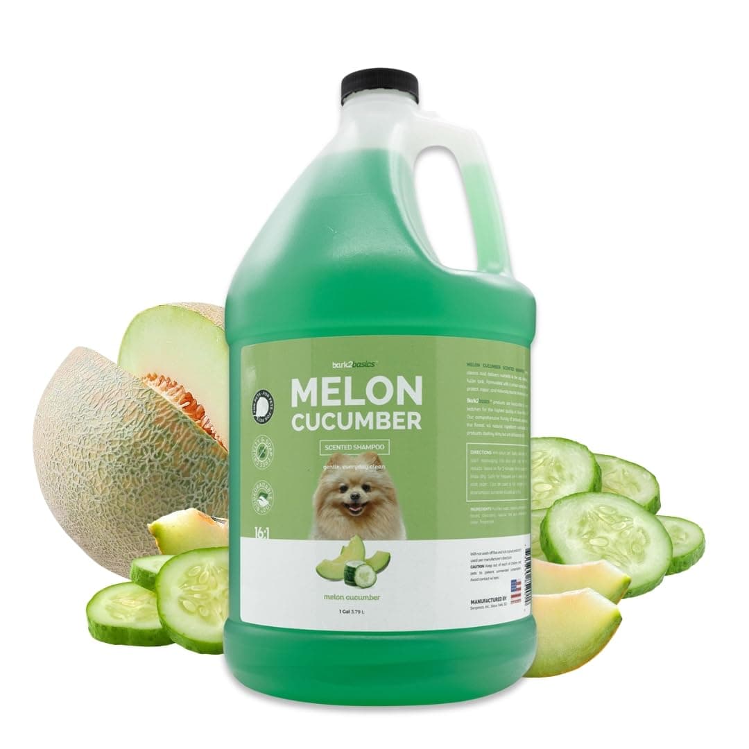 Bark2Basics Bark 2 Basics Melon Cucumber Shampoo, 1 gallon