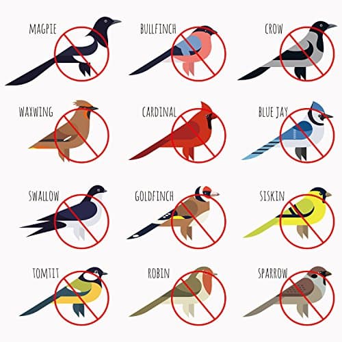 2 Pack Bird Repellent Device Bird Deterrent Tape Double-sided Reflective Scare Bird Tape for Home, Garden and Farm, 565 Feet Long in Total