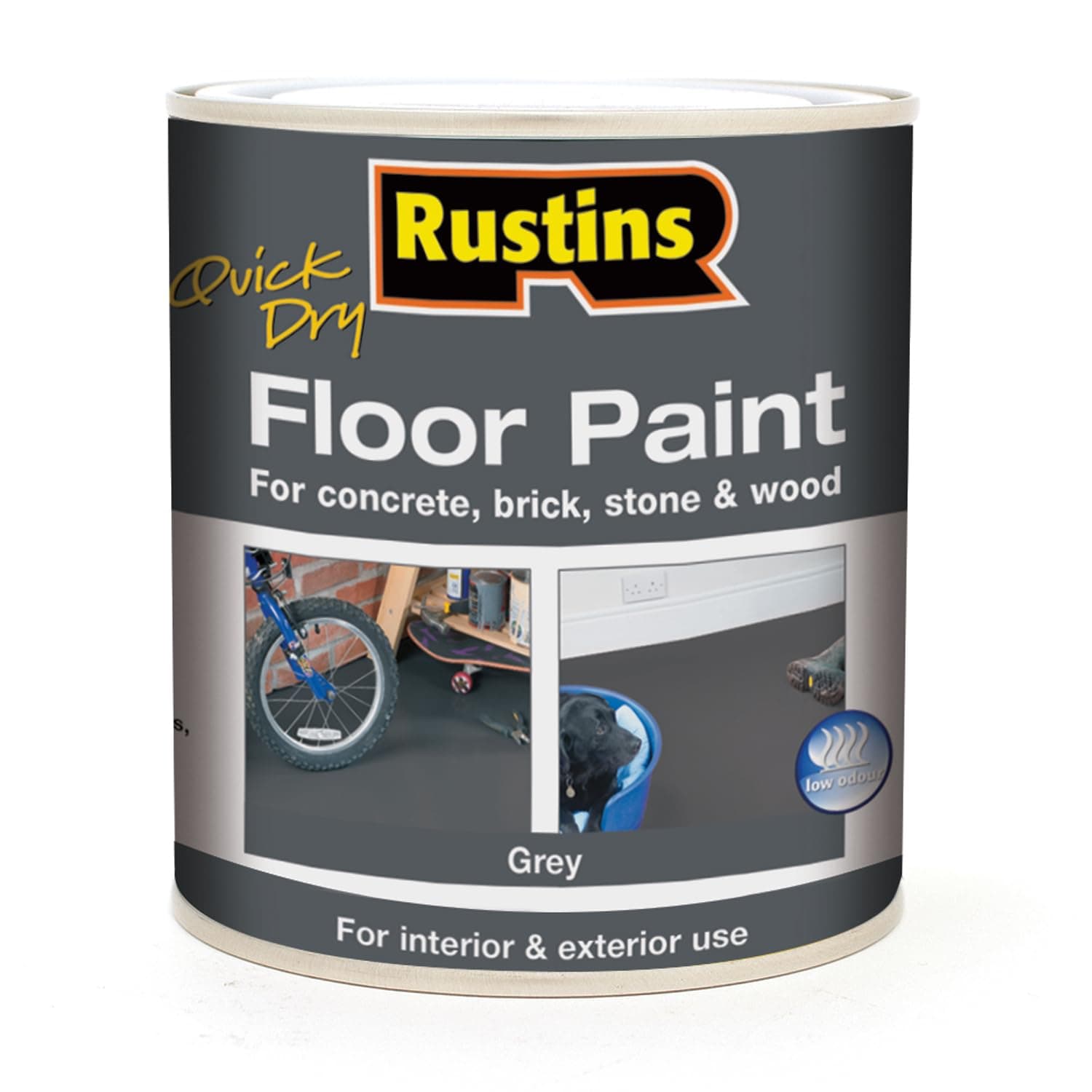 Quick Dry Floor Paint Grey 1 Litre