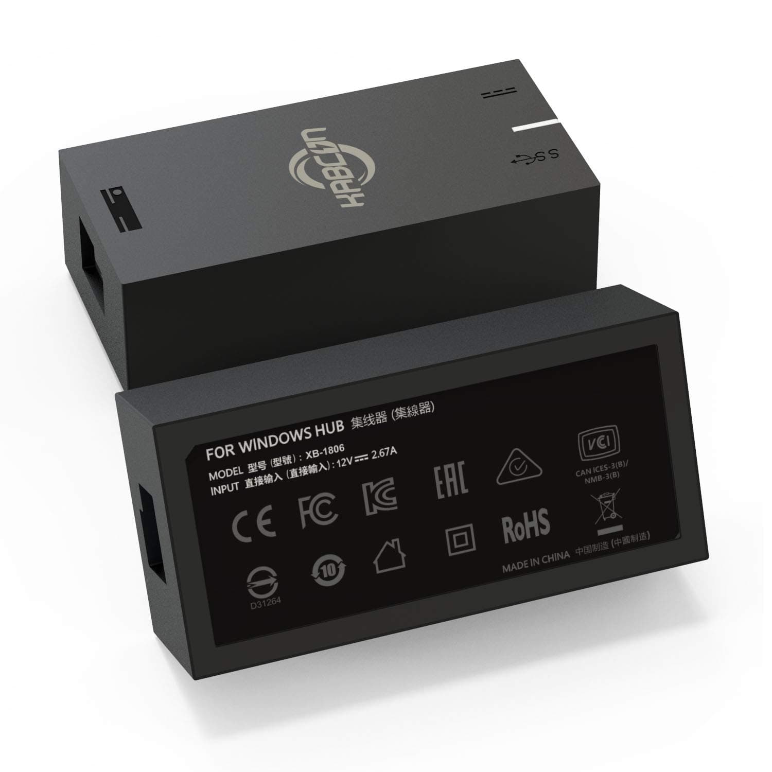 Kinect Adapter For Xbox One S/Xbox One X/Windows PC, Windows PC Adapter Power Supply for Xbox 1S/1X kinect 2.0 Sensor, Connect To PC Windows 8/Windows 8.1/Windows 10 Via USB 3.0