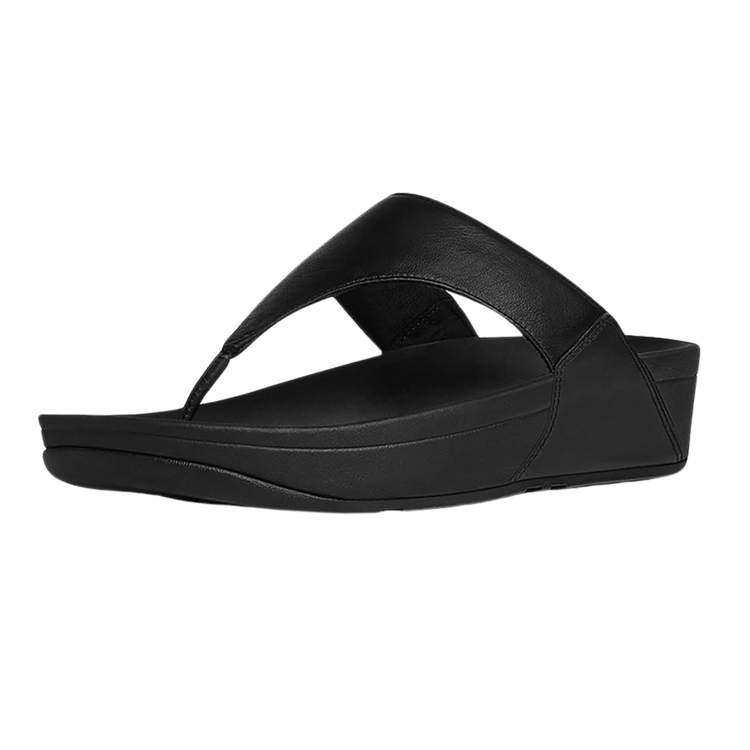 Lulu Leather Toe-Post Sandals