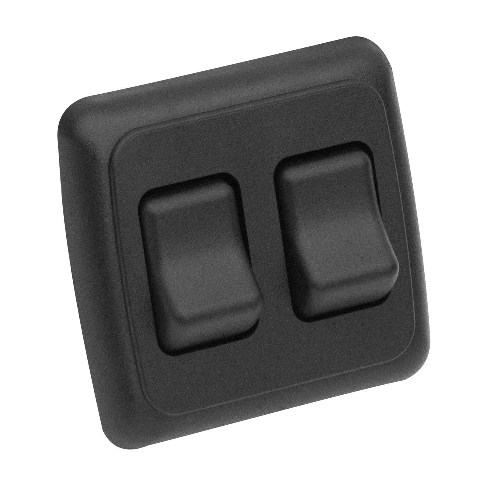 Double SPST On-Off Toggle Switch with Bezel, Technology Components 12V Light Switch for RV, Camper, Trailer