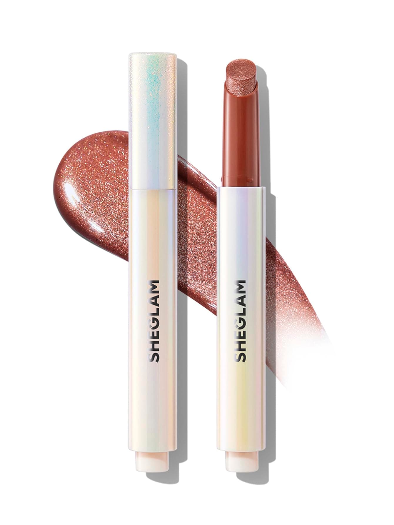 SHEGLAM Pout-Perfect Moisturizing Solid Lip Gloss Shimmer Lip Plumper-Gold Rush