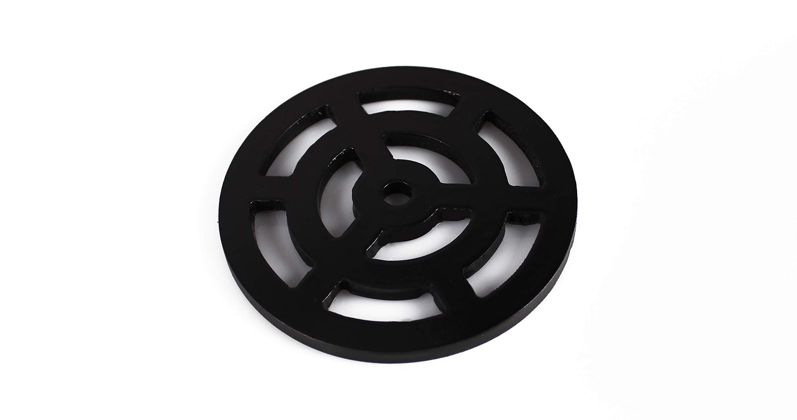 160mm 16cm Round Circular Solid Metal Steel Gully Grid Heavy Duty Drain Cover Grate Like cast Iron, Stronger