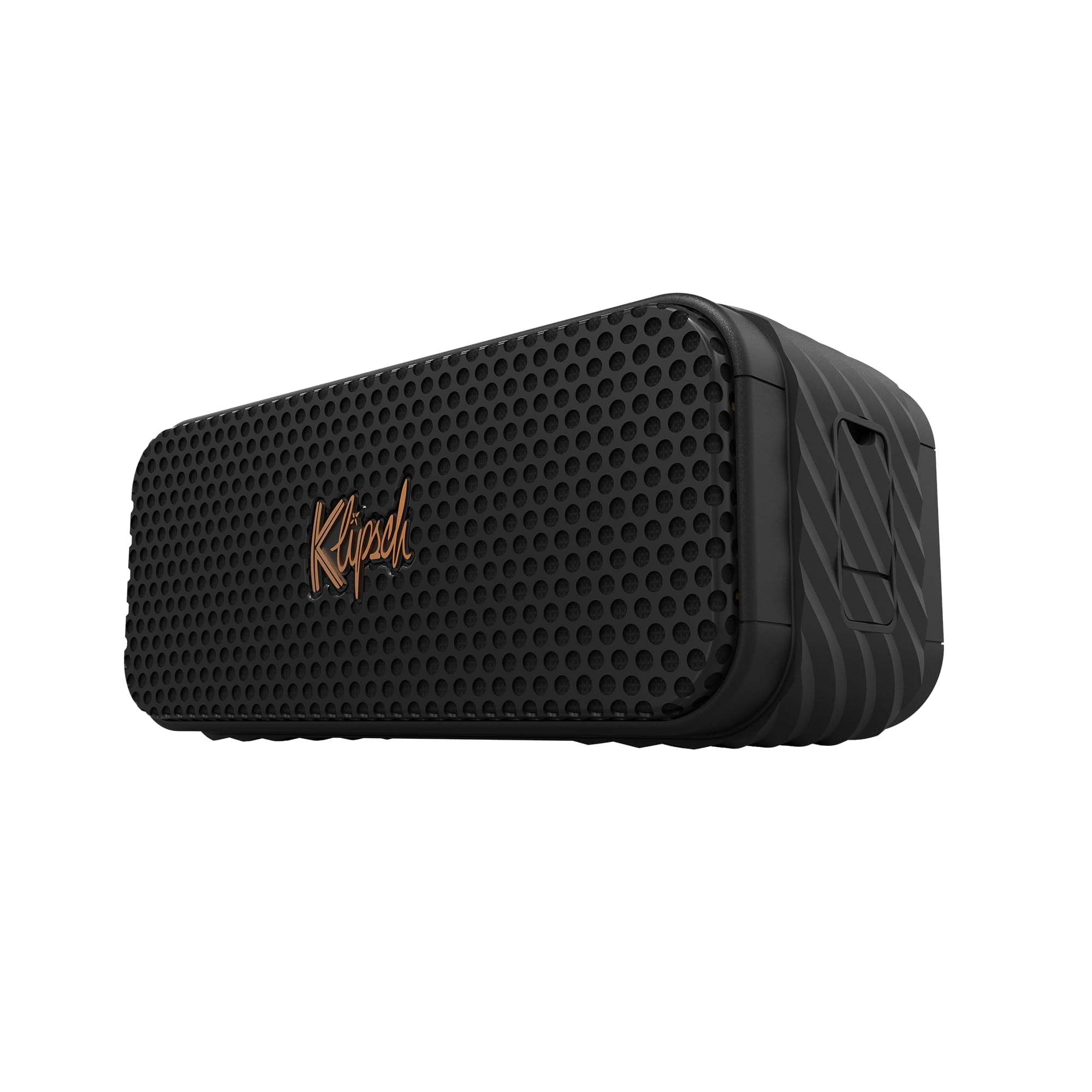 Nashville Portable Bluetooth Speaker with a 2.25" full range drivers for 360 degree audio, IP67 dust and waterproof rating, 24 hours of playtime for a premium live concert experience