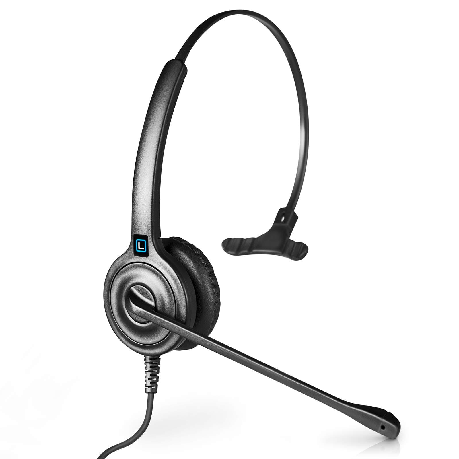 Leitner LH230 Corded Single-Ear USB Headset