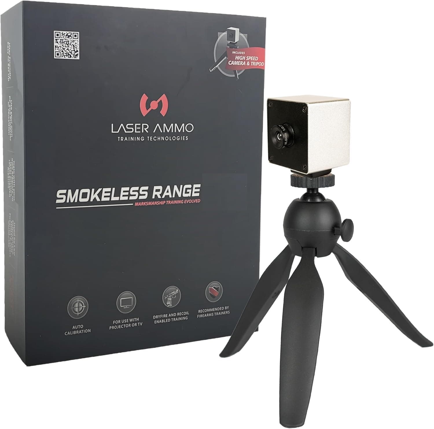 Laser Ammo Smokeless Range Judgmental and Marksmanship Shooting Simulator (Latest Version) for training with your own laser based training simulator in the comfort of your home