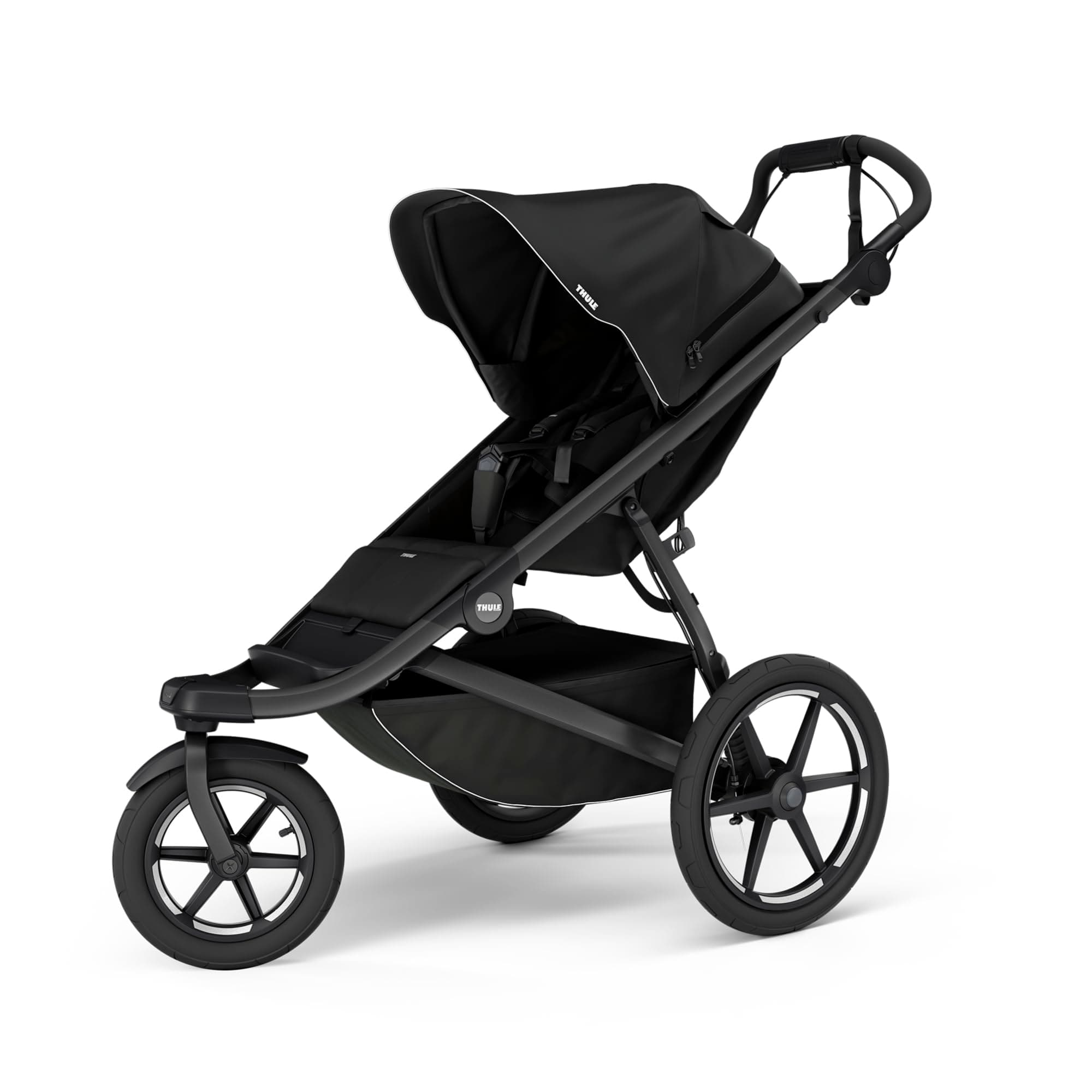 Thule Urban Glide 3 Single Child All-Terrain Stroller, Full-Suspension System, Air-Filled Tires, Upright seat with Adjustable Recline and Built-in legrest