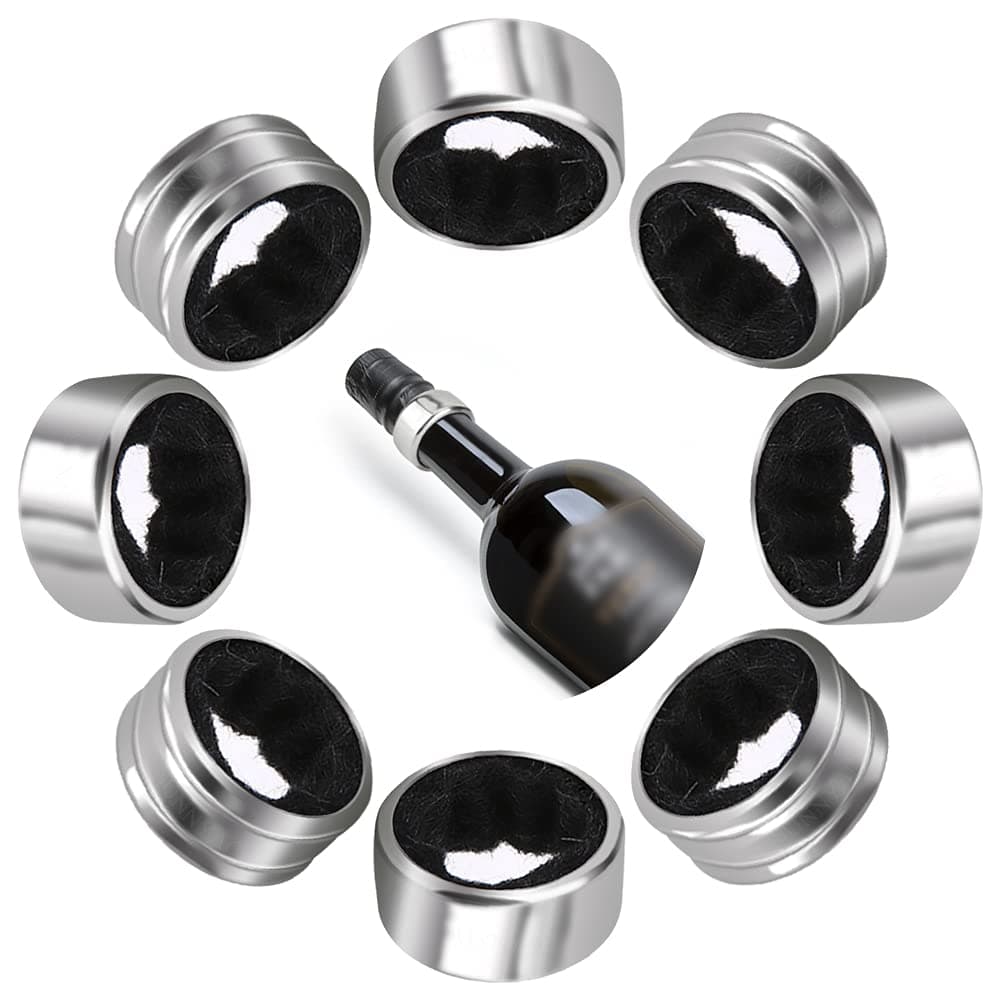 Pack of 8 Wine Drip Collars