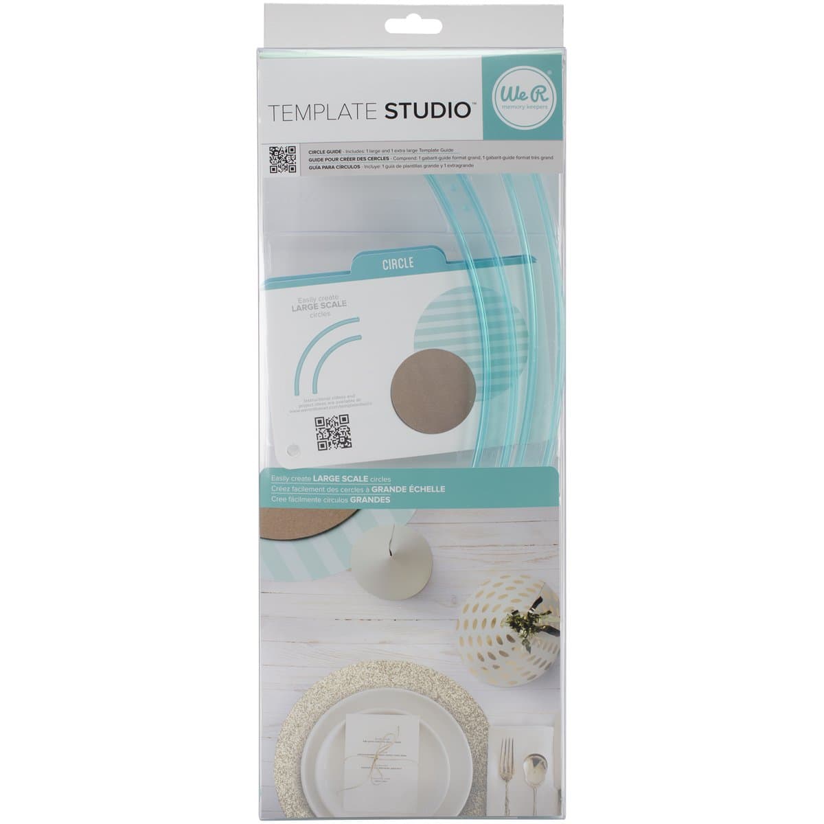 We R Memory Keepers 0633356625537 Studio-Circle Template