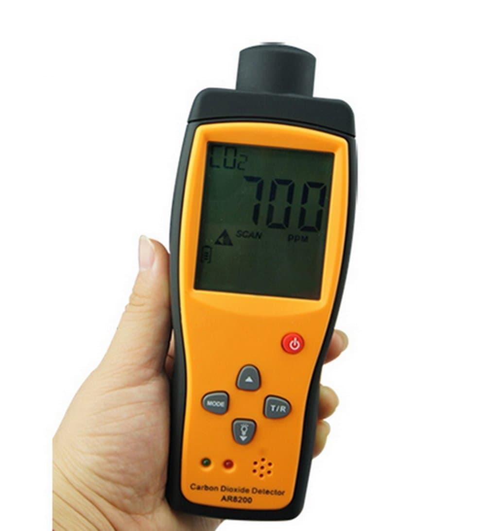 Handheld Carbon Dioxide Detector Precise CO2 Meter Air Quality Tester AR8200
