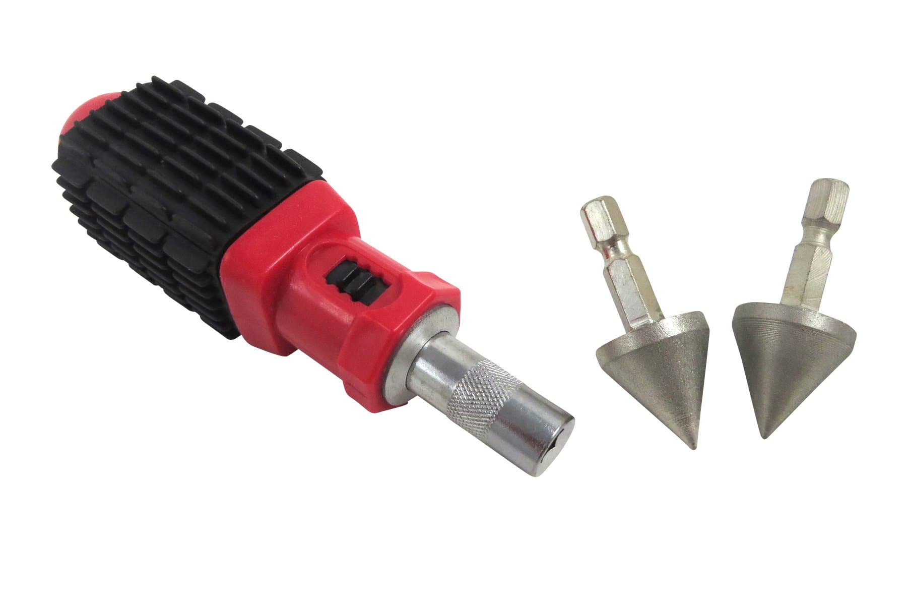 Taytools 468440 Hollow Chisel Mortise 3-Piece Sharpening Kit with Handle and Diamond Cones 200 and 600 Grit for Chisels Up To 1/2 Inch