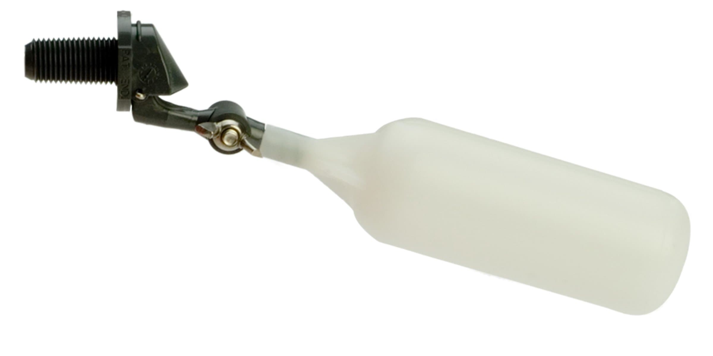 Kerick ValveMA2P2 PVC Mini Float Valve, Tank Mount, Adjustable Arm, 1.5 gpm at 60 psi, 1/4" NPT Male