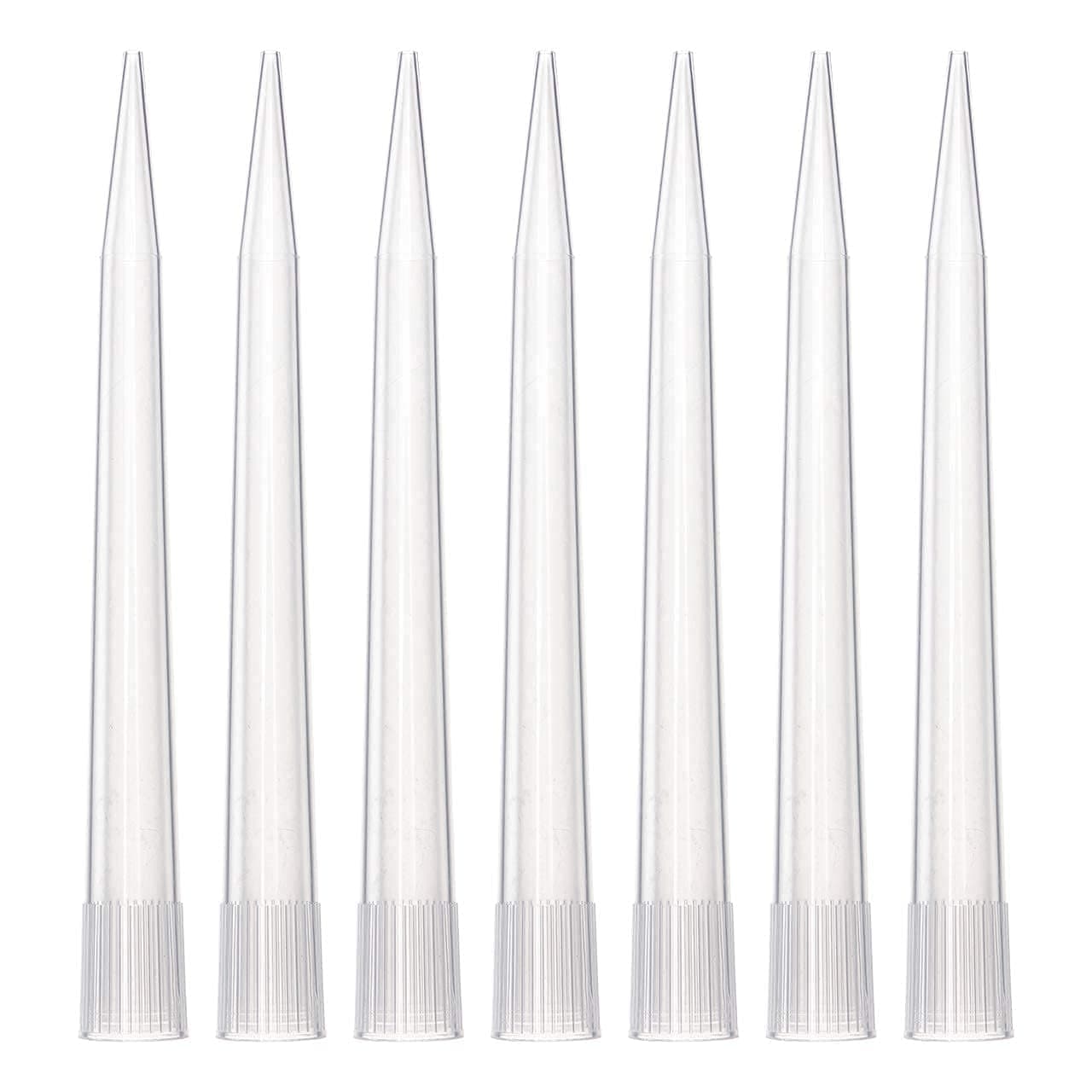 5mL Pipette Tips - 100pcs 500ul Universal Pipette Tips, Polypropylene (PP), Clear, Non-pyrogenic, DNAse/RNAse Free, Autoclavable, Widely Compatible, Lab Pipette Tips