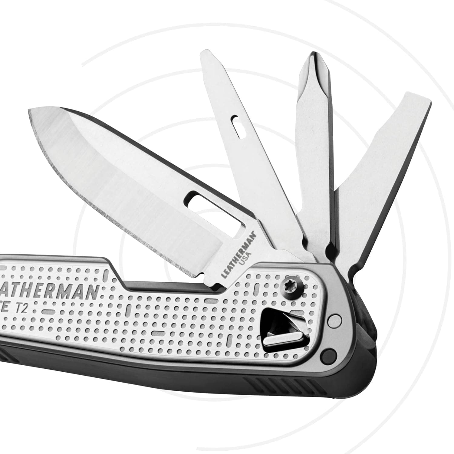 Stainless Steel Free Engraveable T2 Multi-Tool, Silver