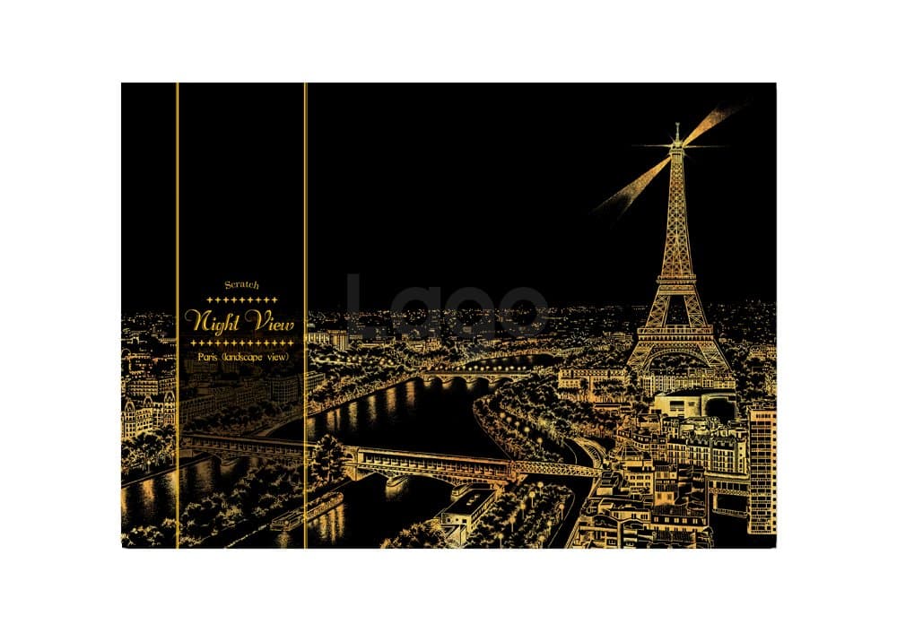 Scratch Night View (Paris (Landscape))
