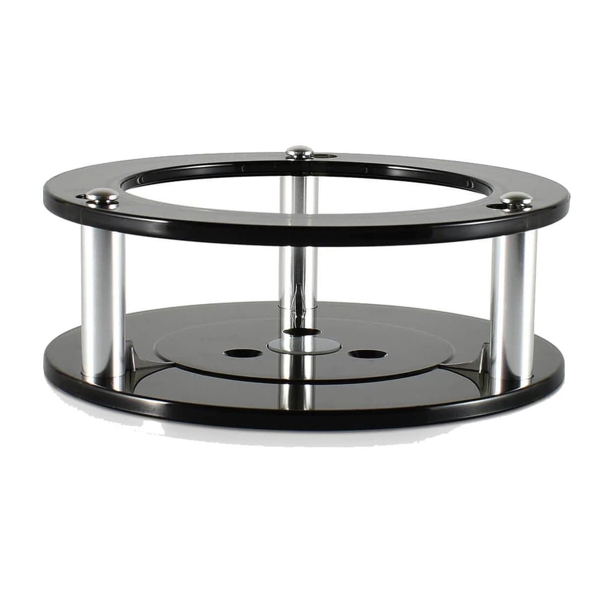 HaoYunLai Amazon Echo Dot 2nd Generation Accessories,2 in 1 kit Protective Amazon Speaker Stand Holder,Wall Mount (Black)