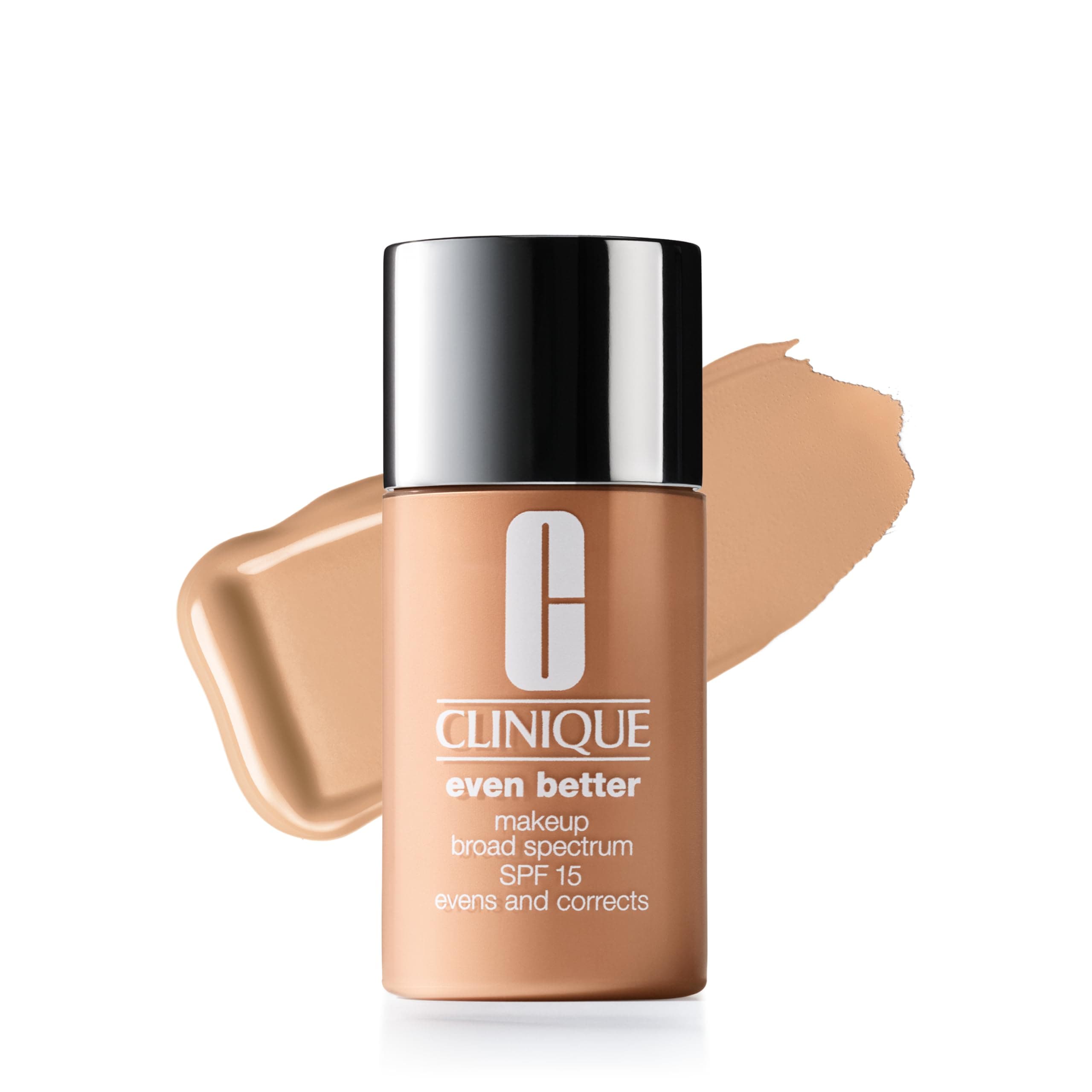 Even Better Makeup Liquid Foundation SPF 15 With Vitamin C For Dry + Oily Combination Skin Types | Medium Coverage + Natural Finish | Evens Skin Tone + Reduces Dark Spots