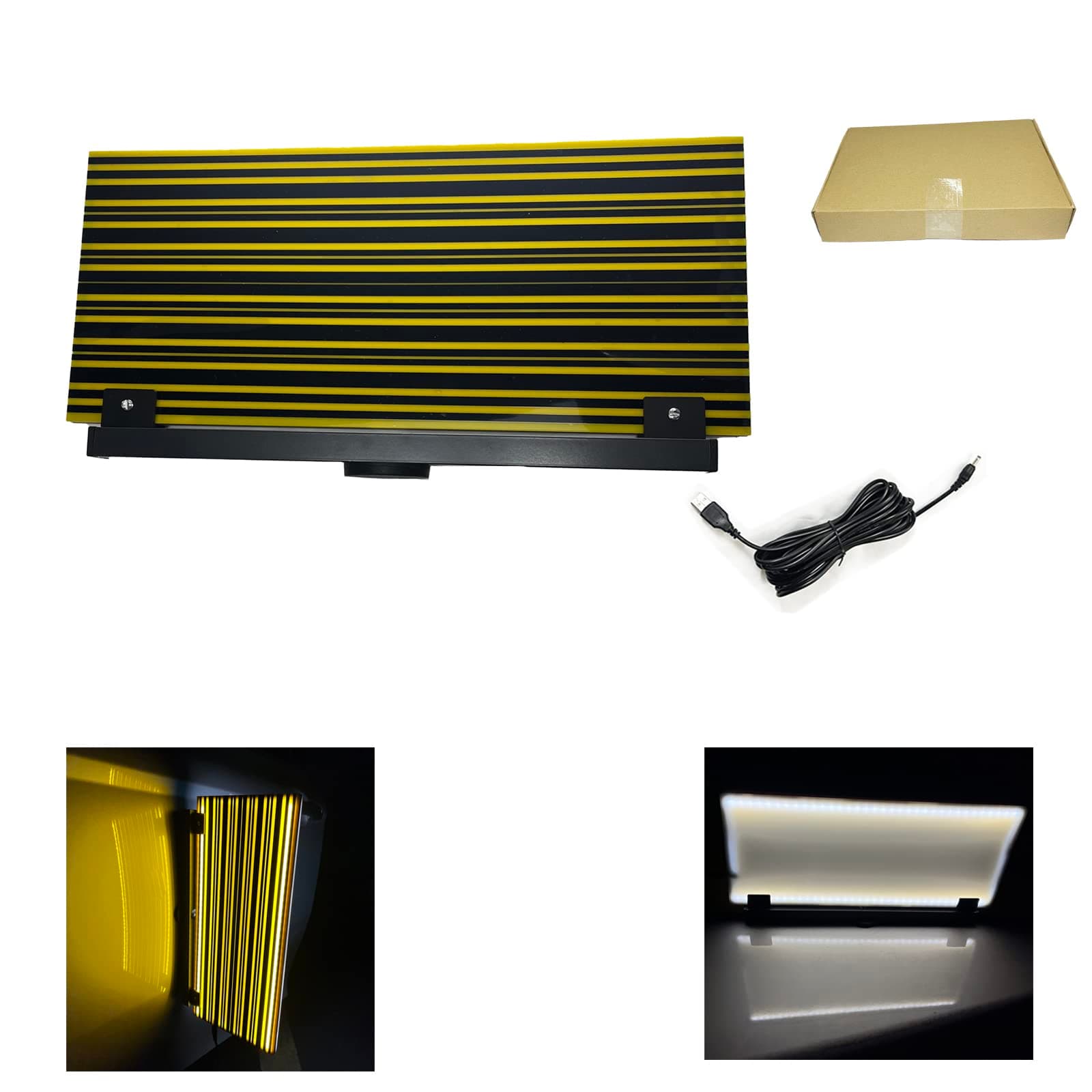 LED Dent Checking Light 5W 68pcs LED Paintless Car Dent Repair Removal Tool Magnet Stander with 5m USB Cable