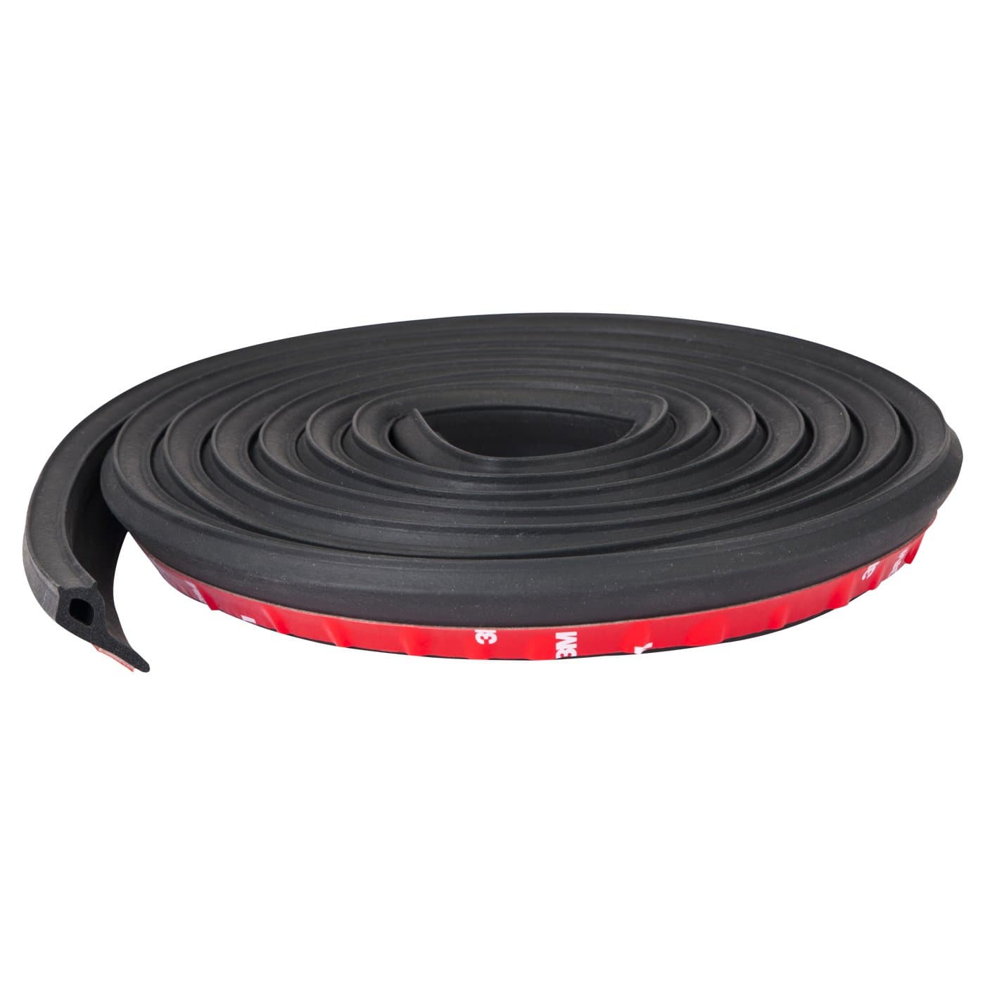 10FT Universal Adhesive Ultimate Tailgate Sealing Kit P Shape with Taper Automotive Window Door Rubber Seal Strip Weather Strip for Pickup Truck Car